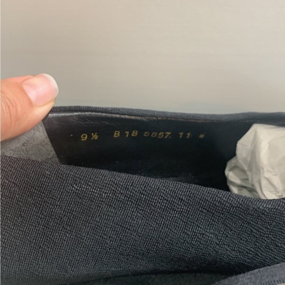 NEW ! ROBERT CLERGERIE BLK PLATFORM SHOES SIZE 9.5 - Picture 8 of 15